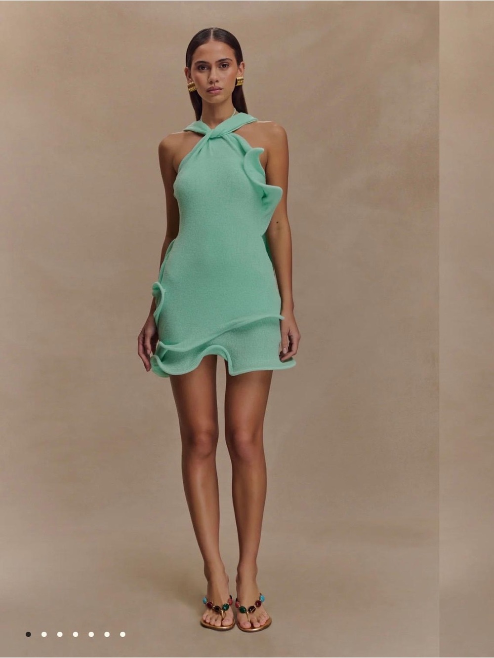 Meshki Mini Halter Dress